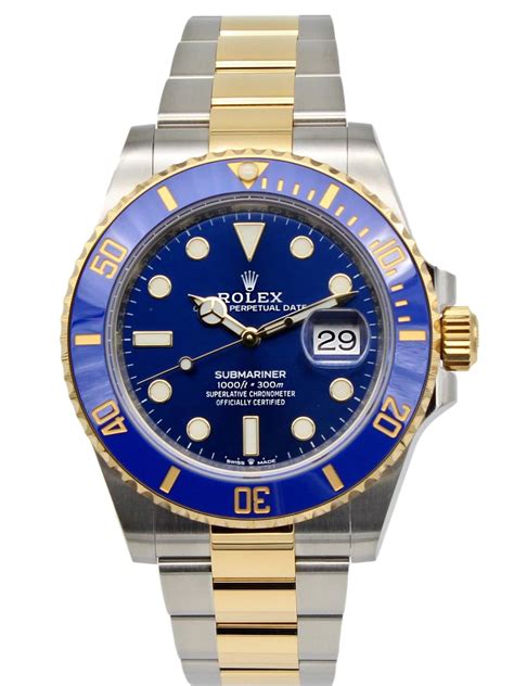 blue sub rolex